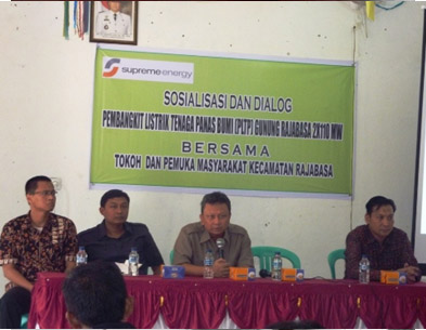 PT Supreme Energy Rajabasa Held Socialization of 2 x 110 MW Rajabasa Power Plant Project, South Lampung Regency