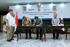 The signing of PPA Amendment for Rantau Dedap Geothermal Project