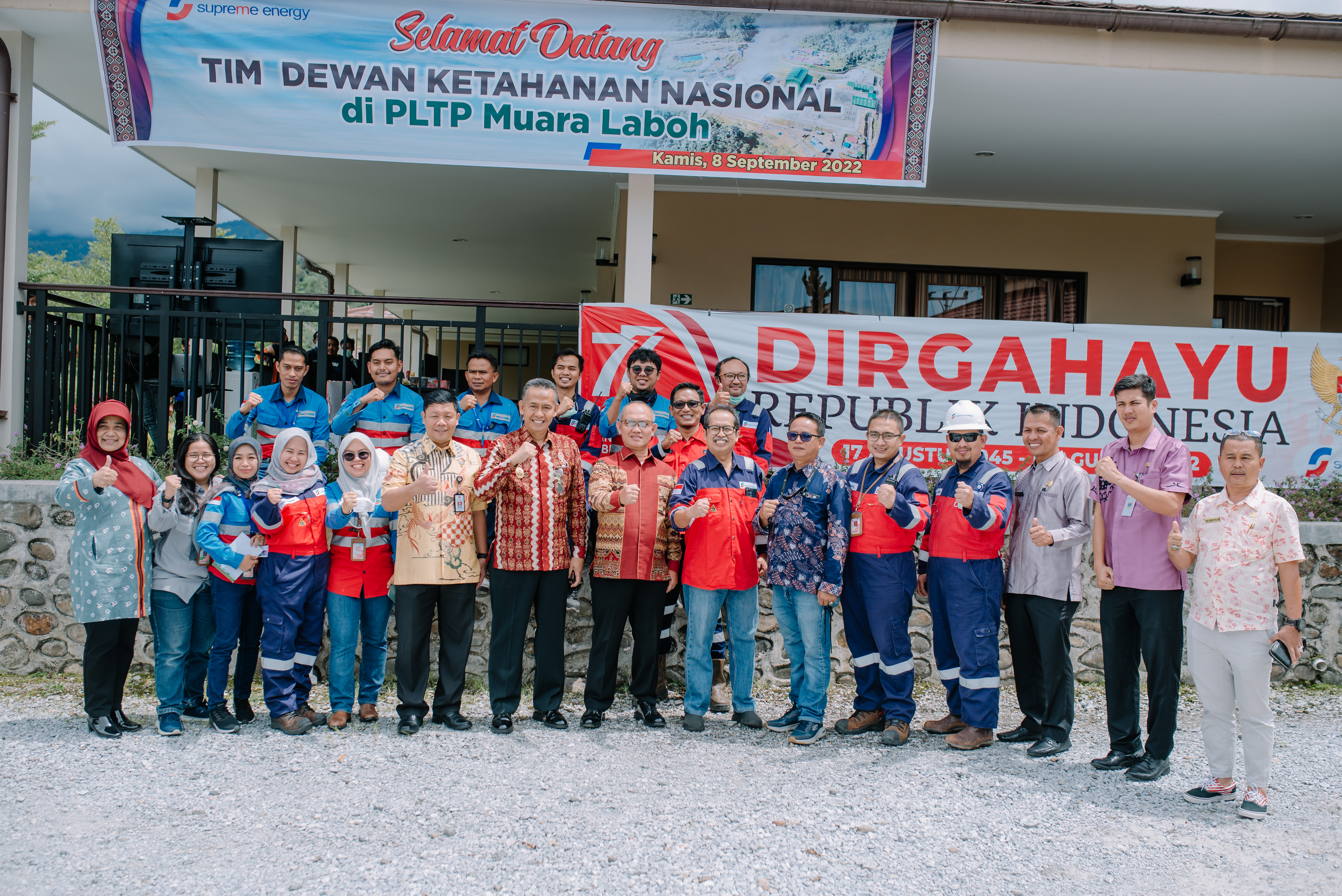 Kunjungan Kerja Dewan Ketahanan Nasional ke PLTP Muara Laboh